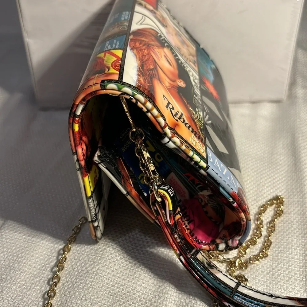 VOGUE Magazine Celebrity Crossbody wristlet purse